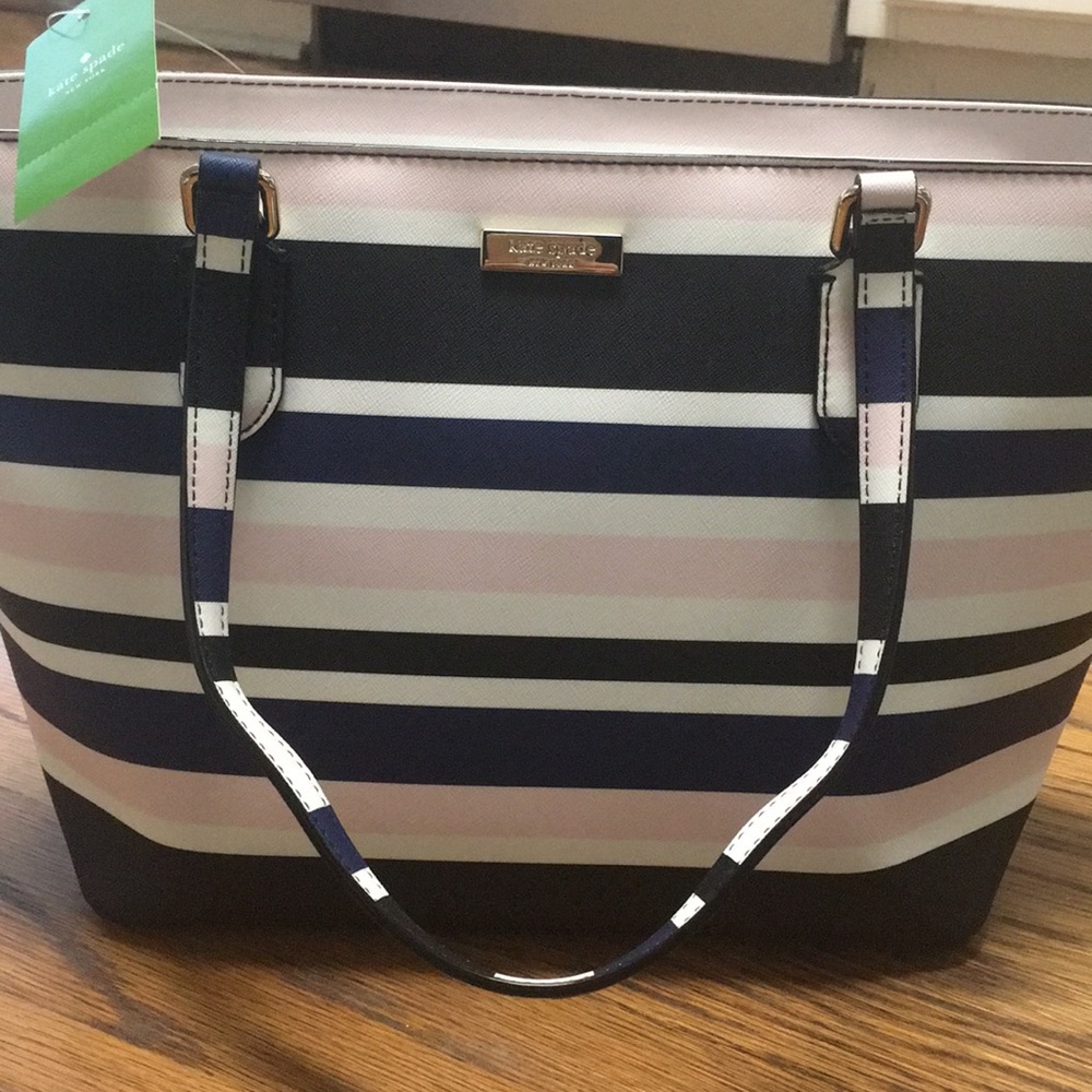Kate Spade Printed Cruise Stripe Purse/Tote